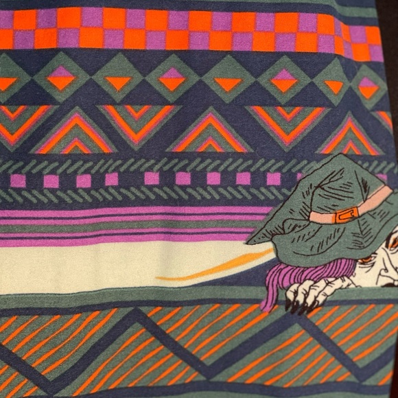 LulaRoe leggings size TC in Halloween print - Picture 2 of 2